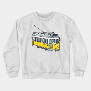 Lisbon Tram Crewneck Sweatshirt